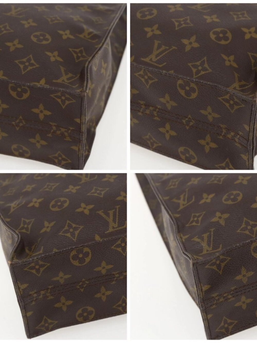 LOUIS VUITTON Monogram Sac Plat Hand Bag M51140 LV Auth am10353 - Picture 14 of 16